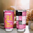 thumbnail image 2 of 21st Birthday Gifts for Her Tumbler - 21 Year Old Birthday Gifts for Women - 21st birthday gift ideas - 21st Birthday Gifts Stainless steel 20oz Tumbler\u2026, 2 of 6