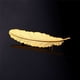 thumbnail image 3 of Broches Joyas para Mujeres Hombres, Acero Inoxidable Chapado en Oro Pluma/Flor/Árbol de la Vida/Foto Personalizada, 3 of 5