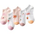 thumbnail image 2 of Baqcunre Crew Socks for Women, 5 Pairs Print Socks for Women Men Girls Series Print Colorful Pattern Novelty Cute Unisex Socks, Grip Socks, Mens Dress Socks, 2 of 4