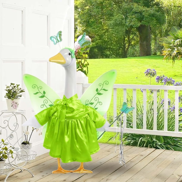 Gooses Outfit Clothes For High Cement For Plastic Clothing Porch Clothes Garden
