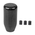 thumbnail image 3 of jiaping Generic Manual Gear Shifter Decorations, Carbon Shifter Knob Cylindrical, 3 of 9