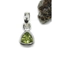 thumbnail image 2 of Natural Peridot Pendant Necklace | Dainty Green Gemstone Gift for Women | August Birthstone Jewelry Trending Gift Jewelry Halloween Gift, 2 of 2