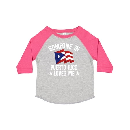 

Inktastic Someone in Puerto Rico Loves Me Gift Toddler Boy or Toddler Girl T-Shirt