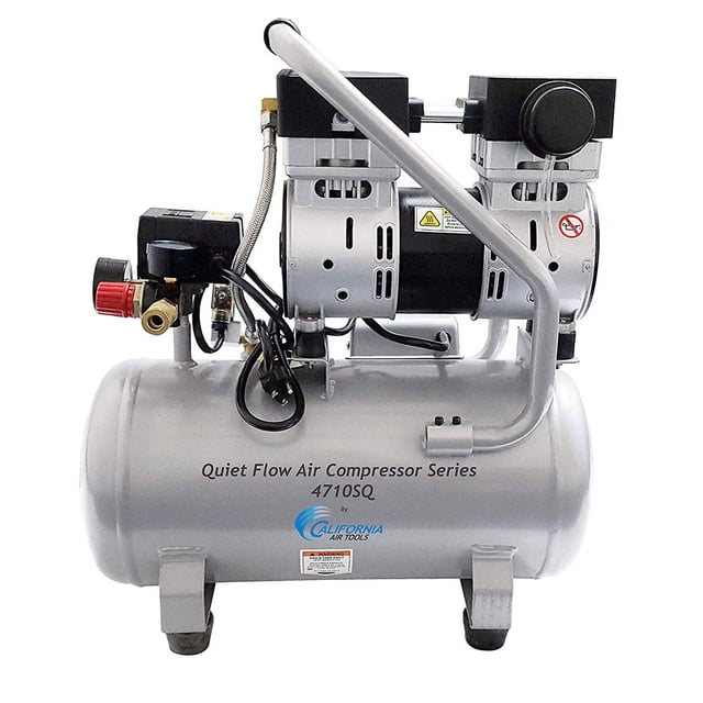 California Air Tools 4710SQ 1 HP Ultra Quiet Oil Free Lightweight Air Compressor
