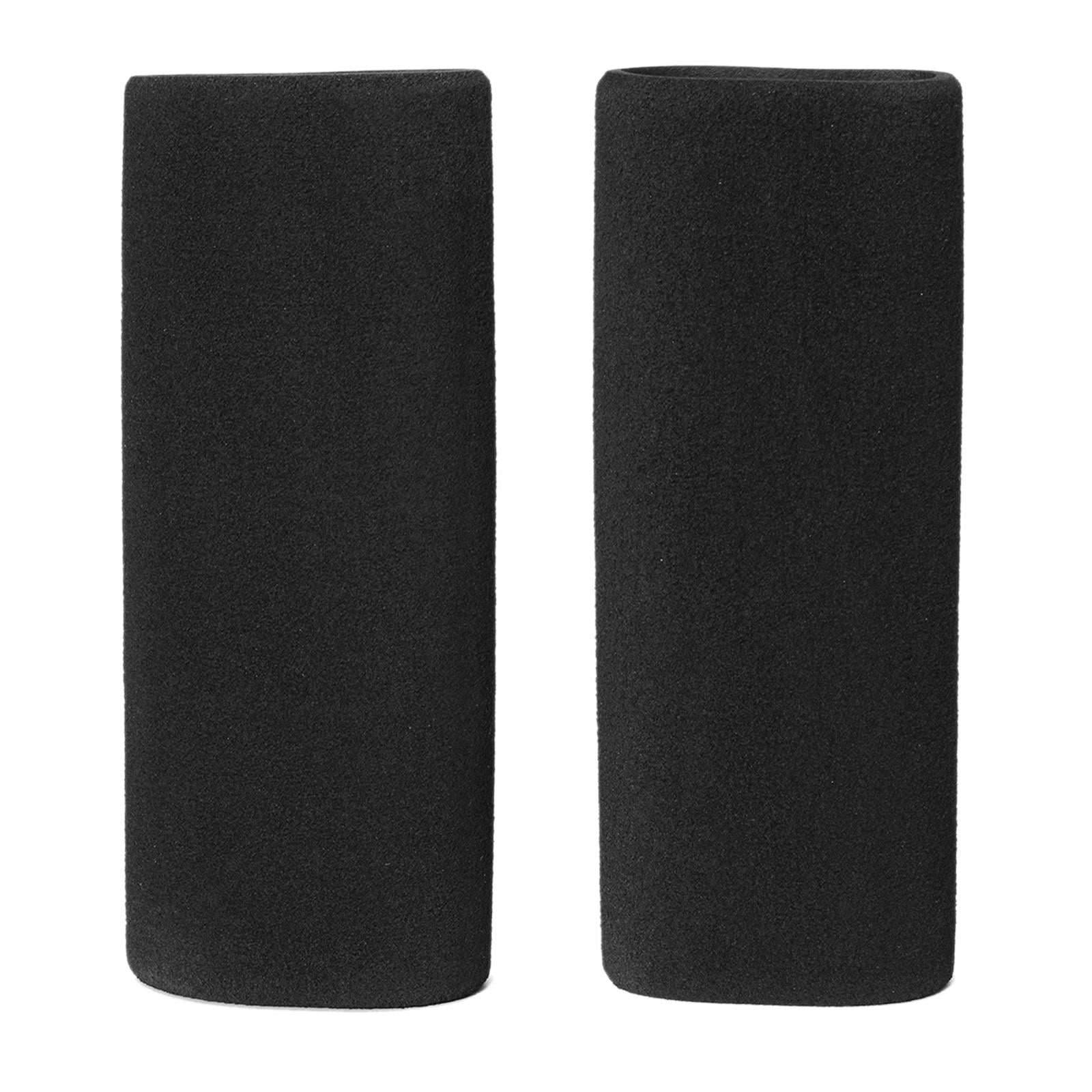 2Pcs Motorcycle Foam Handle Grip Covers Easy Installation Soft 21mm