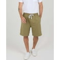 thumbnail image 2 of Real Essentials 3 Pack: Men's Cotton 9" French Terry Casual Lounge Sweat Shorts with Pockets (Available In Big & Tall), 2 of 7