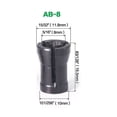 thumbnail image 1 of 6/ 6.35/ 8mm Shank Router Bit Extension Collet Chuck Engraving Trimming Machine, 1 of 4