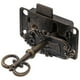 thumbnail image 1 of 1 Juego de cerraduras para armarios con llave. Cerradura retro., 1 of 6