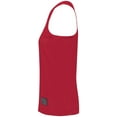thumbnail image 4 of Augusta Ladies Tricot Mesh Reversible 2.0 Jersey 163 Scarlet/White L, 4 of 7