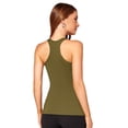 thumbnail image 3 of Top racerback Ilusión 4488 verde oscuro CH, 3 of 5