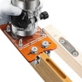 thumbnail image 4 of Mistaha Invisible 2-in-1 Slotting Plate Tool for Cabinet Wardrobe Furniture - Aluminum Alloy Base, Accurate Slotting, Multi-Functional Wood Router Base, 4 of 7