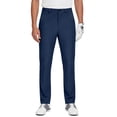 thumbnail image 4 of Mens Slim Fit Casual Work Bottoms Golf Dress Pants Quick Dry Straight Leg Trousers Blue XL, 4 of 7