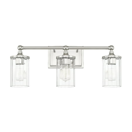 

Capital Lighting 120731-423 Camden 3 Light 24 Wide Bathroom Vanity Light - Nickel