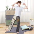 thumbnail image 5 of Wobogo Black and White Lion Long Pajama Pants Bottoms Soft Sleepwear with Pockets, 5 of 9