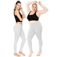 thumbnail image 2 of Women's and Plus Size Ankle Length Cotton Leggings, 2 of 5