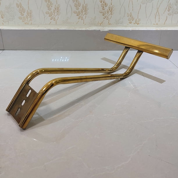BRIGHTFUFU Reposapiés de repuesto para silla de barbería: Pedal de metal para silla de salón, reposapiés de fácil instalación para peluquería.