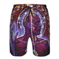 thumbnail image 4 of Tool Lateralus Music Men's Beach Shorts Swim Trunks Casual Quick Dry Board Shorts Swimwear with Mesh Lined and Pockets, 4 of 8
