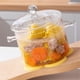 thumbnail image 4 of 3 piezas de estera aislante de silicona resistente a altas temperaturas de calidad alimentaria, posavasos de silicona con flores de dos colores, 4 of 5