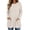 Beige, variant on Women's Vertical Rib Knit Crew Neck Fall Winter Tunic Sweater, Raglan Long Sleeve Longline Pullover Tops with Front Pocket for Women, Women's Gray, Sizes S-2XL