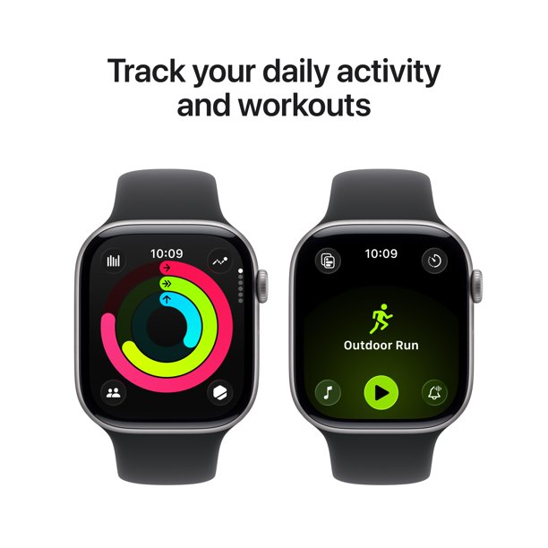 Apple Watch Series 11 GPS 46mm Space Grey Aluminium Case with