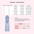 thumbnail image 5 of Doomiva Kids Girls Shiny Rhinestone Sleeveless Halter Neck Wide Leg Bodysuit Skating Jumpsuit Pink 6, 5 of 5