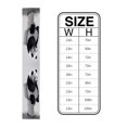 thumbnail image 6 of Table Runner Dresser Scarves 90 Inch Long, Funny Panda Thinking on Closestool Linen Dining Table Runners Gray and White Animal Art Tabletop Scarf for Wedding Holiday Party Kitchen, 6 of 7