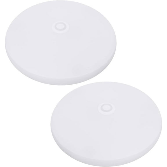 Facon Ultra Slim 4.5'' 12V RV Puck Lights w/Switch, 4000K Cool White LED Interior Lights for RVs, Camper Van, Boats, 12V Dome Light Fixture – cETL Certified（2 Packs）