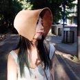 thumbnail image 2 of Cotton and Linen Straw Sun Hats For Women Beach Big Wide Brim Cloche Ha, 2 of 9