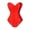 Red, variant on Womens Backless Corsets Overbust Bustier Shapewear Sleeveless Solid Color Corset Tops for Women Lace Up