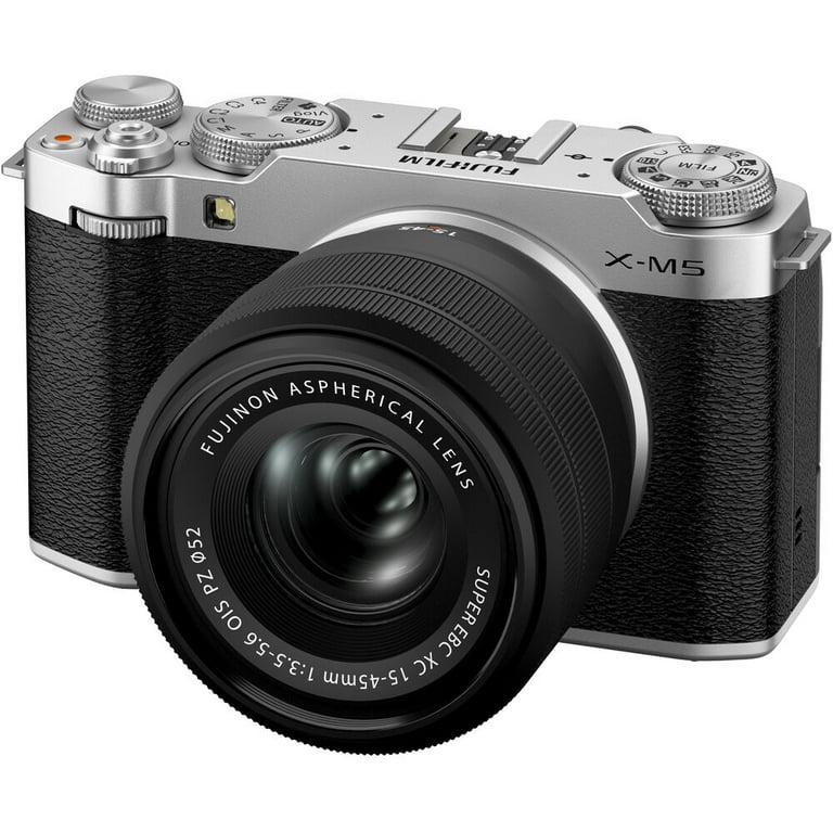 【特価セール】Fujifilm X-M5 Fujifilm, Mirrorless Camera, X-M5 + XC 15-45mm Lens, Silver