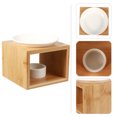 thumbnail image 3 of MasteelfCA Ceramic Scented Candle Holder Essential Oil Diffuser Home Furnace Incense Burner, 3 of 7