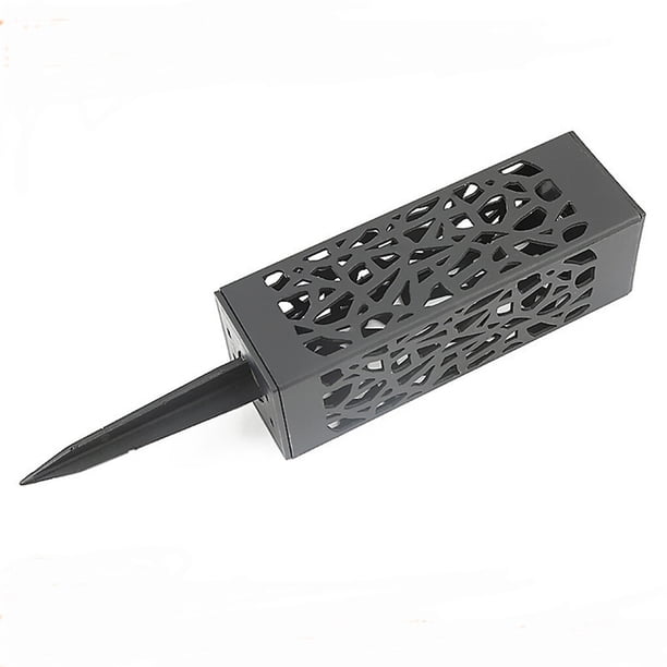 Bewildely Luz LED para jardín para exteriores, diseño de luz Solar hueca, Sensor fotosensible, iluminación decorativa para patio y jardín, Iluminación y accesorios Blanco cálido