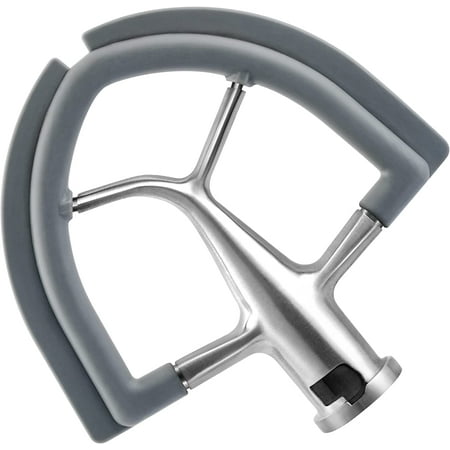 

Stainless Steel Flex Edge Beater for KitchenAid Artisan Classic Tilt-Head 4.5 QT Stand Mixers Paddle with Silicone Edges Scraper Dishwasher Safe Durable KitchenAid Mixer Accessory