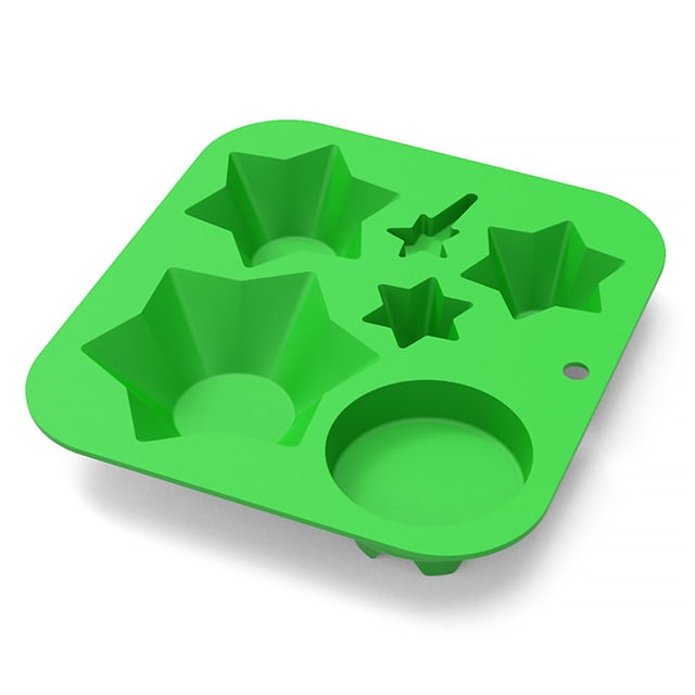 Molde de pastel 3D Árbol de Navidad de múltiples capas Sartén para hornear Molde de silicona en forma de árbol Hogar Cocina Utensilios para hornear Sweethay HA008796-00