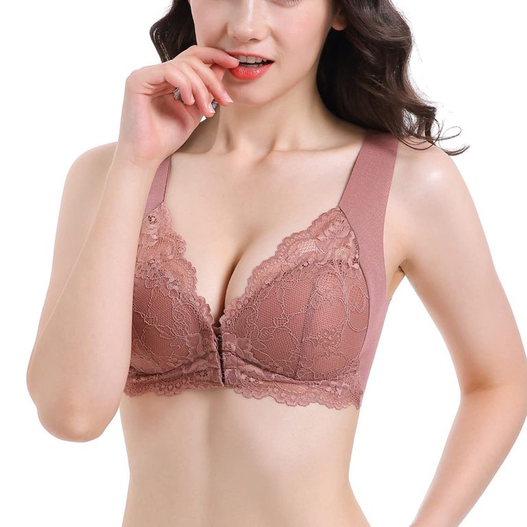 Bra For Older Women Front Closure 5d Shaping Push Up Seamless No Trace  Beauty
