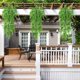 thumbnail image 4 of Planta Verde Artificial 2 Piezas Planta Colgante Artificial Hojas de Hiedra de Pared Falsas para Interiores y Exteriores, Decoración Interior Verde Deco Vid Falsa para Sala de Estar y Jardín María, 4 of 5