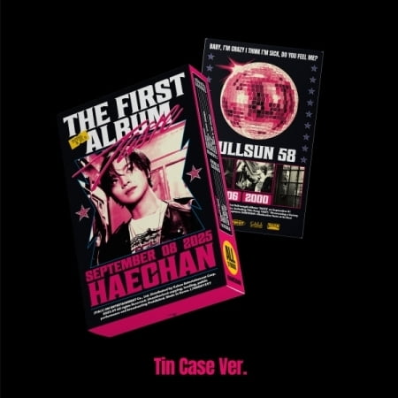 Haechan - Taste - Tin Case Version - incl. Mini Photobook, Pin Badge, Sticker   Photocard - Music & Performance - CD