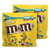 M&M'S Peanut Chocolate Candy Party Size, 42 Ounce Bag, 2 Count