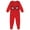 Spiderman Red, variant on Bluey Toddler's One Piece Sleeper with Long Sleeves, Sizes 2T-5T