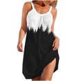 thumbnail image 2 of DPTALR Robe de Plage Sans Manches pour Femmes avec Ourlet Imprimé Dessin Animé Mignon, 2 of 9