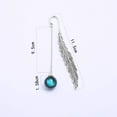 thumbnail image 2 of Marcador de plumas de metal de constelación de cumpleaños, colgante ligero, regalo práctico y creativo para lectores, mujeres, amigos, estudiantes, 2 of 5