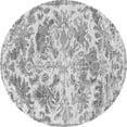 thumbnail image 1 of Ahgly Company Indoor Round Persian Gray Bohemian Area Rugs, 6' Round, 1 of 1