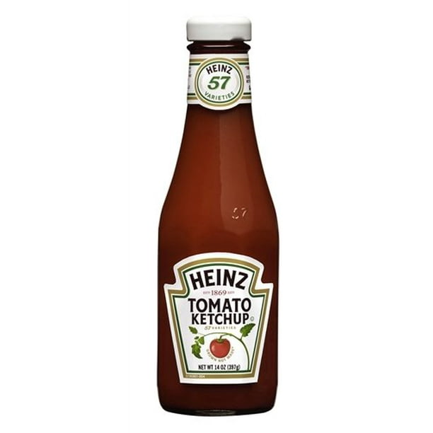 Heinz Ketchup (Glass) 14 oz., Pack of 2 - Walmart.com - Walmart.com