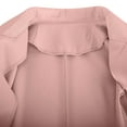 thumbnail image 6 of Atogsazn Women's Business Casual Blazers Long Sleeve Notch Lapel Trendy Work Office Blazer Jackets Outerwear 2025 Fall Fashion Pink M, 6 of 9