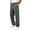 Gray, variant on StSilkitty Baggy Pants for Men Elastic Waist Fishing Hiking Pants with Pockets Athletic Running Sweat Pants