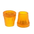 thumbnail image 2 of FITYLE 2x2pcs Anti-skid Stable Shock Absorb End Cane Rubber Tips 32mm , Yellow, 3 Pcs, 2 of 8