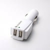 Dual USB Car Charger 2A White