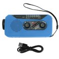 thumbnail image 2 of Radio con linterna de emergencia, Radio de emergencia Linterna eléctrica manual Radio solar Radio de emergencia Artesanía excepcional, 2 of 14