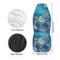 thumbnail image 7 of XYZCANDO Sea Turtle Car Front Seat Covers Set of 2 Hawaiian Automobile Front Seat Covers Removable Automotive Accessories Suitable for Most Cars,SUV,Sedan, 7 of 7