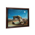 thumbnail image 1 of Sleeping Gypsy by Henri Rousseau, World Famous Wall Art Collection, Modern Decor, Framed Art Print, 11X14, 2432W, 1 of 7